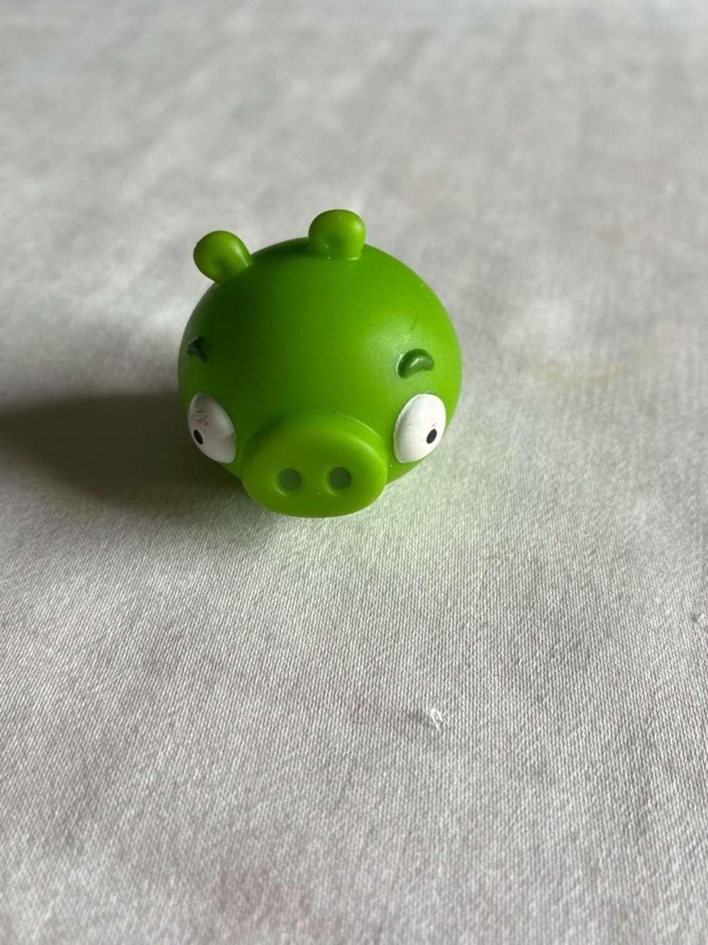 Angry Birds Lime Green Cartoon Pig Collectible Figure